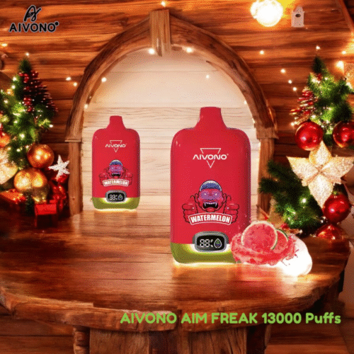 AIVONO Aim Freak 13000 Puffs Disposable Vape 20ml E-Liquid 500mAh Battery Mesh Coil Nicotine Options 0% 2% 3% 5%