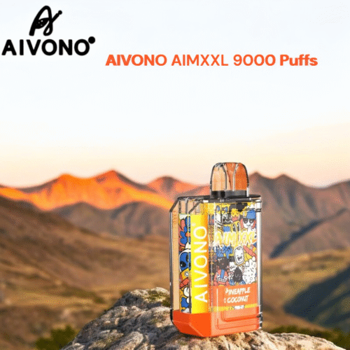 Aivono AIM XXL 9000 Puffs Disposable Vape 19ml E-Liquid 650mAh Batterie Mesh Coil Erhältlich in 0% 2% und 5% Nikotin
