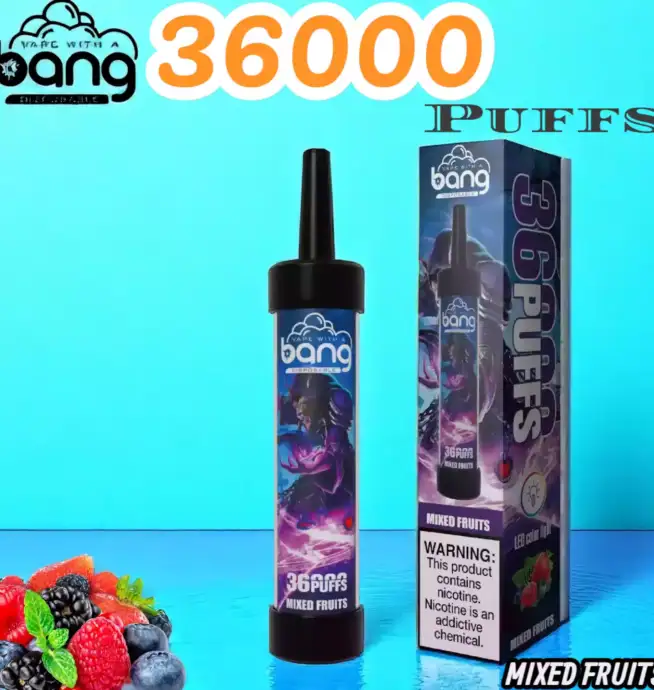 BANG 36000 Puffs DTL Vape 40ml Mesh Spoel 850mAh 0-5% Nic