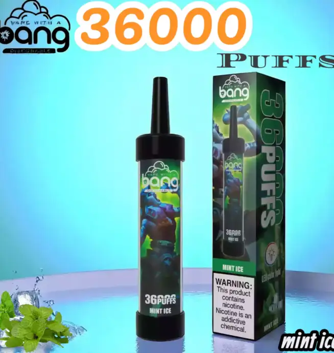 BANG 36000 Puffs DTL Vape 40ml Mesh Spoel 850mAh 0-5% Nic