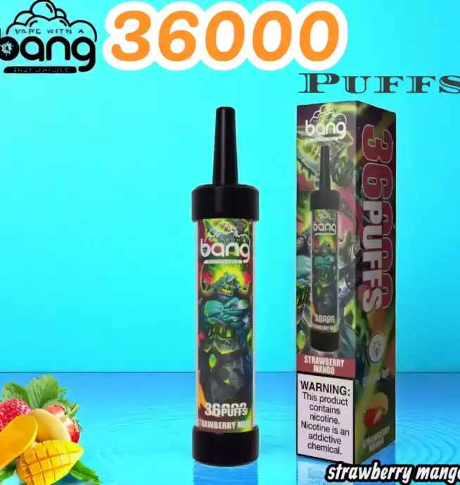 BANG 36000 Puffs DTL Vape 40ml Mesh Spoel 850mAh 0-5% Nic