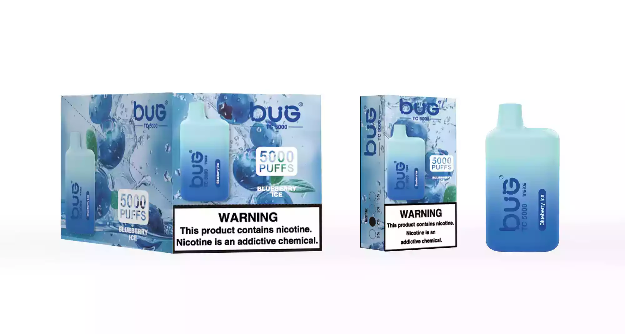 BUG 04 BC5000 Puffs Disposable Vape Compact Powerful & Refreshing Vaping Experience