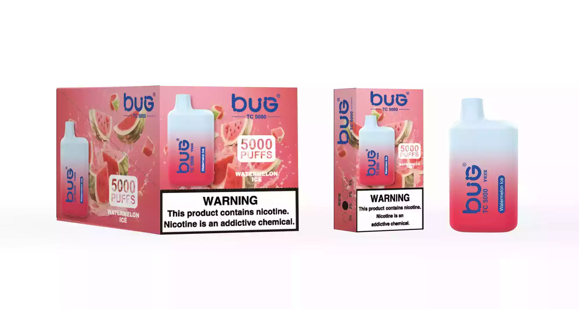 BUG 04 BC5000 Puffs Disposable Vape Compact Powerful & Refreshing Vaping Experience