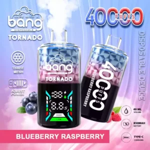 Bang 40000 Puffs Vape jetable 40ml E-Liquid 850mAh Battery Mesh Coil Nicotine 0% 2% 3% 5%