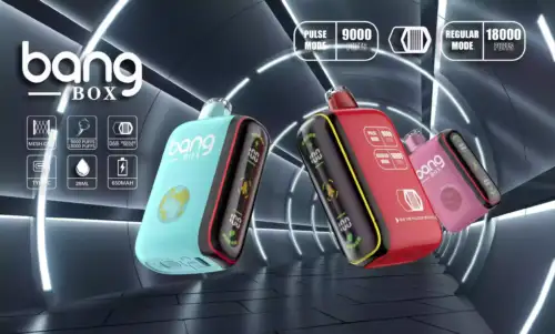 Bang BOX 9000 18000 Puffs Disposable Vape 28ml E-Liquid 650mAh Battery Mesh Coil Nicotine 0% 2% 3% 5%