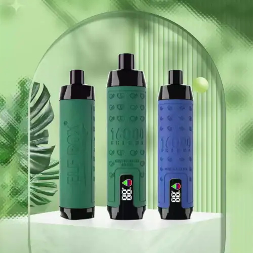 ELF BOX SHI SHA 16000 Puffs Disposable Vape 28ml E-Liquid 600mAh Battery Mesh Coil Nicotine 0% 2% 3% 5%