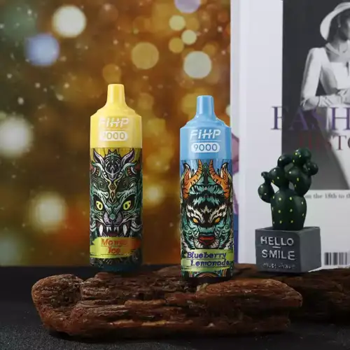FIHP 9000 Puffs Disposable Vape 18ml E-Liquid 650mAh Battery Mesh Coil Nicotine 2% 5%