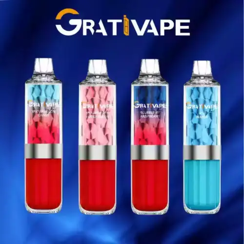 Grativape Estar 6000 Puffs Disposable Vape 10ml E-Liquid 500mAh Battery Mesh Coil 0% & 2% Nicotine