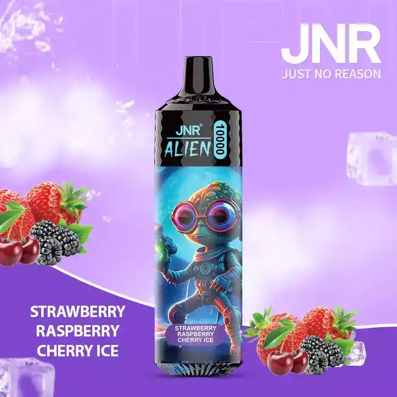 JNR Alien 10000 Puffs Disposable Vape 20ml E-Liquid 850mAh Rechargeable Battery Mesh Coil
