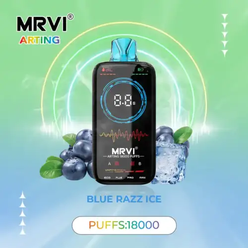 MRVI Arting 18000 Puffs Disposable Vape Powerful Performance with 26ml E-Liquid and Dual Mesh Coil Technology