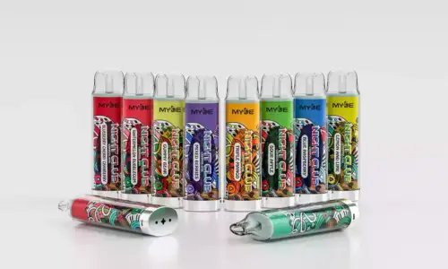MYDE NIGHT CLUB 600 Puffs Disposable Vape 2ml E-Liquid 400mAh Battery Mesh Coil 0% & 2% Nicotine