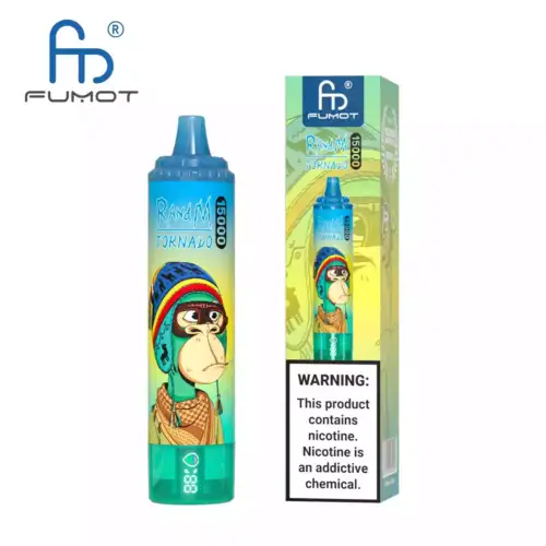 RandM Tornado 15000 Puffs Disposable Vape 25ml E-Liquid 850mAh Battery Mesh Coil 0% 2% 3% and 5% Nicotine