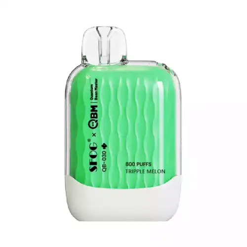 SFOG QB030 800 Puffs Disposable Vape 2ml E-Liquid 400mAh Battery Mesh Coil 5% Nicotine