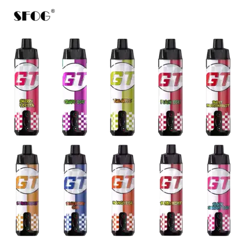 Sfog GT Bar 15000 Puffs Disposable Vape 22ml E-Liquid 600mAh Battery Mesh Coil 0% 2% 5% Nicotine