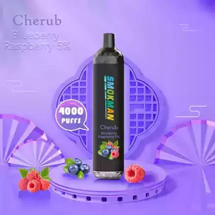 Smokman Cherub 4000 Puffs Disposable Vape 10ml E-Liquid 5% Nicotine Compact & Portable Design