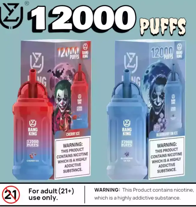 UZY Bang King 12000 Puffs Vapeador Desechable - Duradero y Sabroso