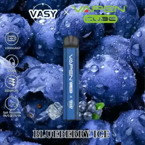 VAPEN CUBE 3000 PUFFS Disposable Vape 8.5ml E-Liquid 1000mAh Battery Mesh Coil Nicotine 2%/5%