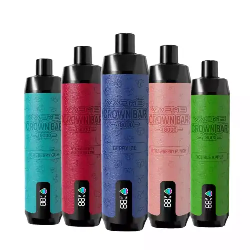 VAPME CROWN BAR PRO MAX 18000 Puffs Disposable Vape Powerful Flavorful Long-Lasting Experience