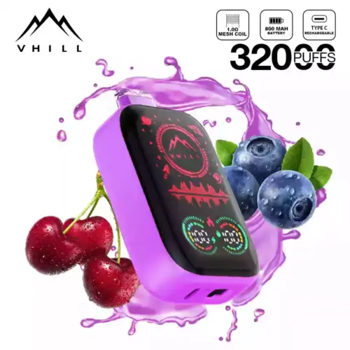 VHILL FULL SCREEN 32000 Puffs Disposable Vape with Eliquid and Power Display Screen
