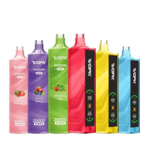 VOPK Shisha BAR 20000 Puffs Disposable Vape 28ml E-Liquid 850mAh Battery Mesh Coil