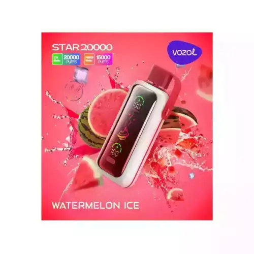 Vozol Star 20000 Puffs Disposable Vape 24ml E-Liquid 650mAh Battery Mesh Coil 2% and 5% Nicotine Strength