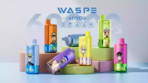 WASPE 3 in 1 60000 Puffs Disposable Vape Triple Flavor 54mL E-Liquid 850mAh Battery