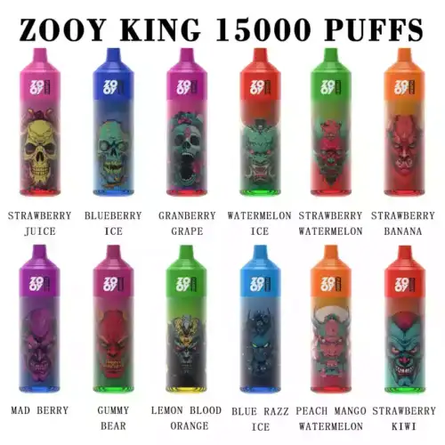 ZOOY King 15000 Puffs Disposable Vape Powerful Flavorful Long-Lasting